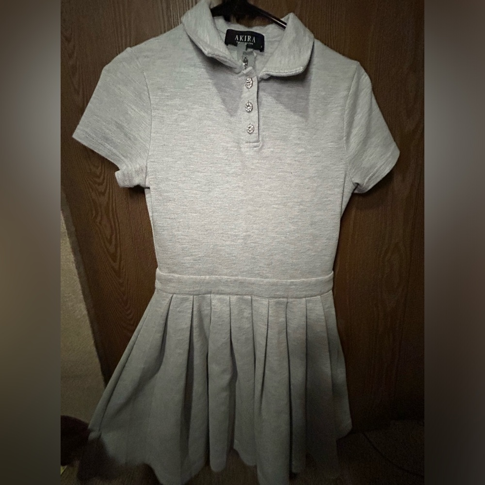 Grey School Dress Akira